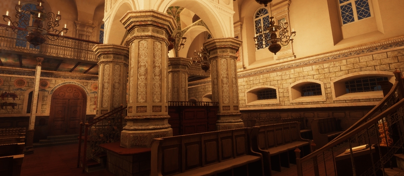 High tech and historical heritage: VR visit to the Great Synagogue of Slonim