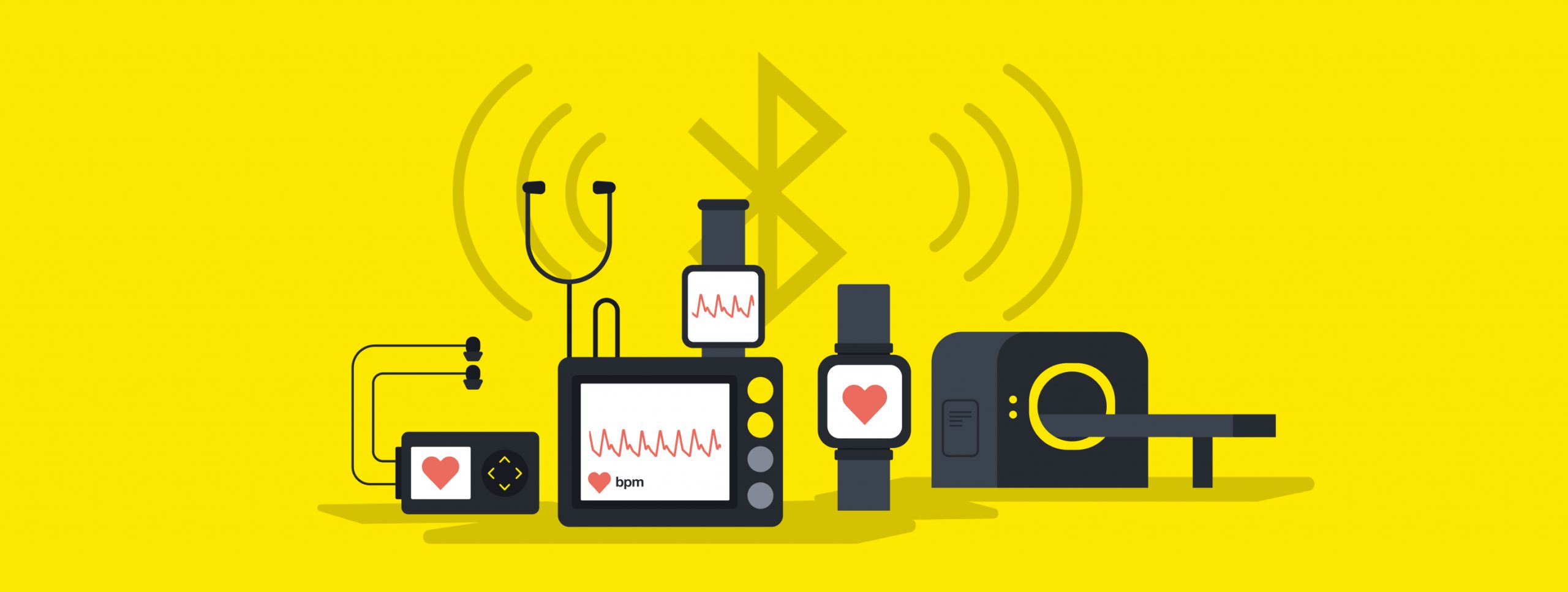 Why do you need a companion software solution for wireless medical devices?