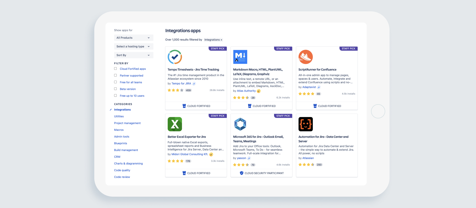 atlassian marketplace apps