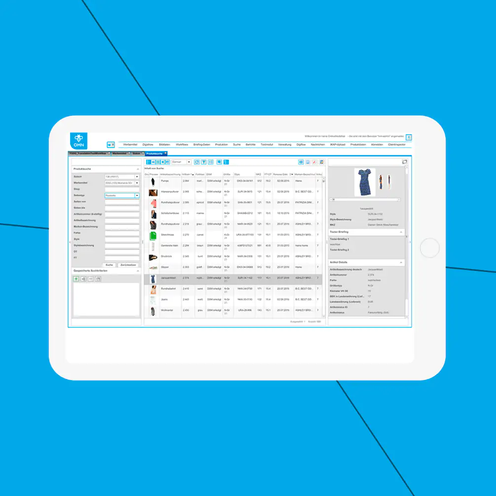 3919Media Asset Management Software: OMN
